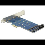 DeLock 2x M.2 bővítő kártya PCI-E (89374) (89374)