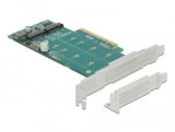 DeLock 2x M.2 NVMe bővítő kártya PCIe (89045)