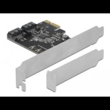 DeLock 2x SATA bővítő kártya PCI-E (90431) (DeLock 90431)