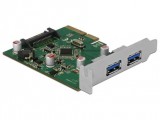 DeLock 2x USB 3.1 Gen 2 bővítő kártya PCI-E (90298)