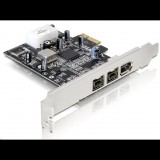 DeLock 3x FireWire bővítő kártya PCI-E (89153) (89153)