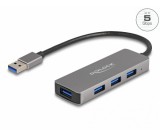 Delock 4 USB Type-A 3.2 Gen 1 portos hub USB Type-