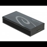 DeLOCK 42000 M.2 USB Type-C Külső SSD ház - Fekete (42000)