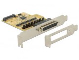 DeLock 4x Soros port bővítő kártya PCIe (89447)