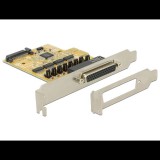DeLock 4x Soros port bővítő kártya PCIe (89447) (89447)