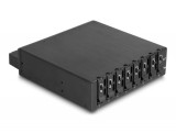 Delock 5.25 mobil állvány 8 x M.2 NVMe SSD-hez vékony SAS SFF-8654 konnektorokkal