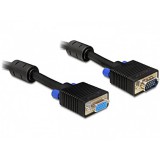 DeLOCK 5m VGA Cable VGA kábel VGA (D-Sub) Fekete