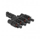 Delock 60026 DL4 apa - 4 x DL4 anya Napkonnektor Átalakító adapter (60026)