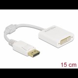 Delock 61010 DisplayPort 1.1 apa - DVI-D anya Adapter (61010)