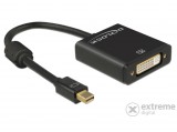 Delock 62603 mini Displayport adapter 1.2-dugós csatlakozó, fekete