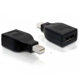 DeLOCK 65238 mini Displayport 1.2 Displayport Fekete csatlakozó átalakító