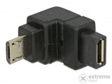 Delock 65668 USB adapter 2.0 micro-B apa-USB 2.0 micro-B anya, fekete