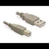Delock 82215 USB 2.0 A-B apa/apa kábel 1,8 m (82215) - Nyomtató kábel