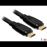 DeLock 82669 High Speed HDMI-A Ethernet lapos kábel apa-apa 1m (82669)