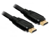 DeLock 82670 High Speed HDMI-A Ethernet lapos kábel apa-apa 2m