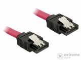 Delock 82674 SATA hálózati kábel, 10cm, piros
