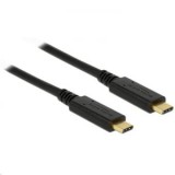 Delock 83661 USB 3.1 Gen 2 (10 Gbps) Type-C összekötő kábel, 1m, 3A, E-Marker