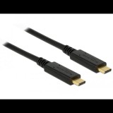 Delock 83668 USB 3.1 Gen 1 Type-C kábel 2m fekete (Delock 83668) - Adatkábel
