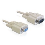 DeLOCK 84064 soros kábel Bézs 2 M DB-9