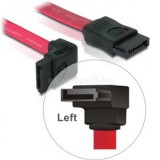 Delock 84220 SATA piros felfele/egyenes csatl. 50 cm összekötő kábel (DL84220)