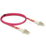 Delock 84642 OM4 LC/LC csatlakozás 3m optikai szálas kábel (DL84642)
