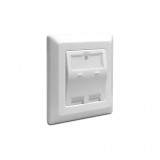 Delock 86202 Keystone fali aljzat - 2 port (86202)