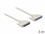 DeLOCK 86884 soros kábel Bézs 3 M D-Sub 37 Pin