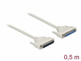 DeLOCK 86910 soros kábel Bézs 0,5 M D-Sub 37 Pin