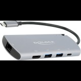 Delock 87767 USB-C Dokkoló állomás (USB 3.2 - M.2 SATA) (87767)