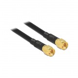 DeLOCK 88891 SMA antenna kábel 5.0m - Fekete (88891)