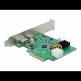 DeLOCK 89001 USB 3.2 Gen 2 Type-C / Type-A PCIe portbővítő (89001)
