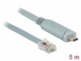 DeLOCK 89892 soros kábel Szürke 5 M USB 2.0 Type-A RJ45