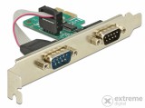 Delock 89918 PCI Express-kártya- Soros RS-232