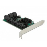 Delock 90073 16x belső SATA port bővítő PCIe kártya (90073)