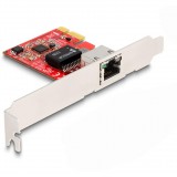 Delock 90100 2,5Gb/s PCIe x1 hálózati adapter low profile i225 NBASE-T (90100)