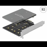 Delock 90432 2x M.2 Key B port bővítő PCIe kártya (90432)