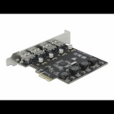 DeLOCK 90509 USB 3.2 Gen 1 Type-A PCIe portbővítő (90509)