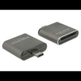 Delock 91498 USB-C Külső kártyaolvasó (91498)