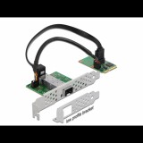 DeLOCK 95267 1xSFP port bővítő mini-PCIe kártya (95267)