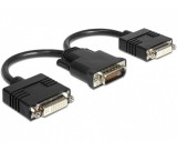 Delock Adapter DMS-59 apa>2 x DVI 24+5 anya, 20 cm