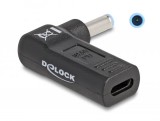 DeLock Adapter for Laptop Charging Cable USB Type-C female to HP 4.5 x 3.0mm male 90° angled 60004
