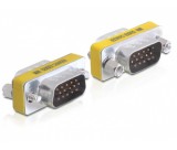 Delock Adapter Gender Changer VGA male-male (65010