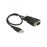 DELOCK Adapter USB Type-A -> Seriell RS232 DB9-St ESD 35cm (62958)