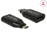 DeLock Adapter USB Type-C male to DisplayPort female (DP Alt Mode) 4K 60 Hz 64151