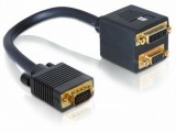 Delock Adapter VGA dugó - DVI-I és VGA aljzat (65068)