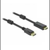 Delock Aktív DisplayPort 1.2 - HDMI kábel 4K 60 Hz 2 méter hosszú
