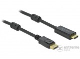 Delock Aktív DisplayPort 1.2, HDMI kábel 4K 60 Hz 2 méter hosszú