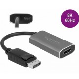 Delock Aktív DisplayPort 1.4 - HDMI adapter 8K HDR funkcióval
