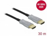 Delock Aktív optikai kábel HDMI 4K 60 Hz 30 m (85049)