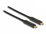 Delock Aktív optikai video kábel USB-C csatlakozóval 4K 60 Hz 5 m
